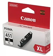 Картридж струйный  CLI451BK черный (10.2мл) для Canon Canon PIXMA iP7240/PIXMA MG6340/PIXMA MG6440/PIXMA IP8740/PIXMA MG5540/PIXMA MX924/PIXMA iX6840/PIXMA MG5440/PIXMA MG7140
